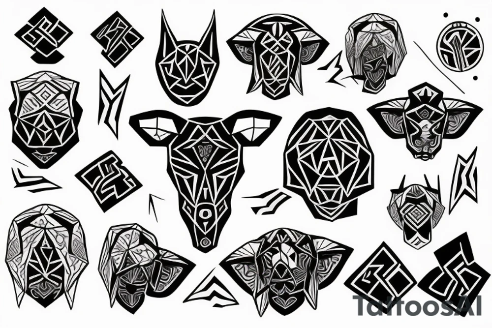 Taurus tattoo idea