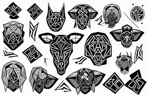 Taurus tattoo idea