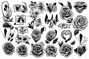 Struggle with depression tattoo idea