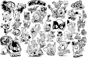 Pinky and the Brain tattoo idea