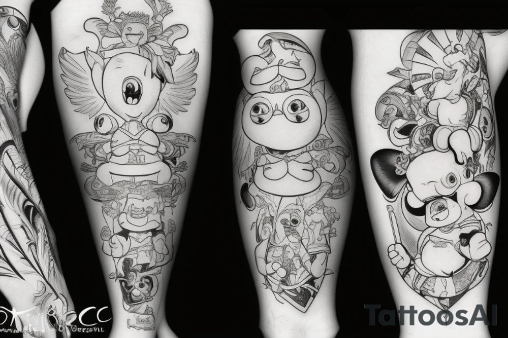 Pinky and the Brain tattoo idea