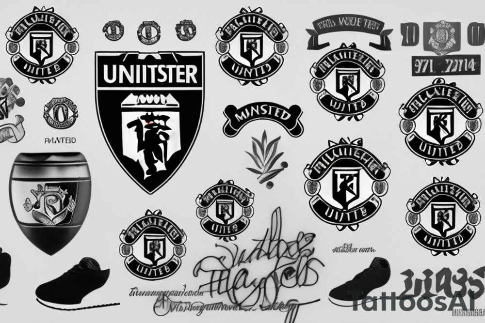manchester united tattoo idea