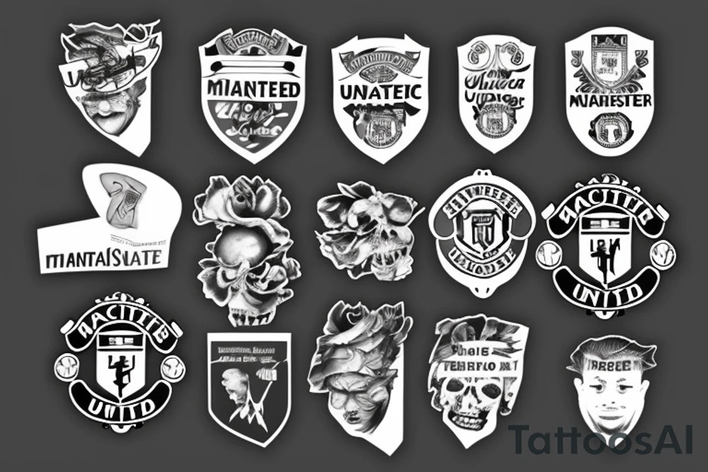 manchester united tattoo idea
