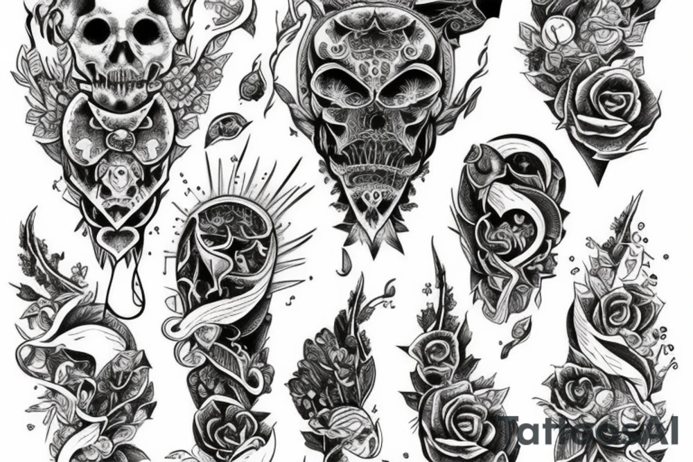 Red moim with tej Forrest tattoo idea