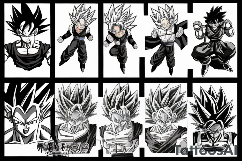 Dragon ball z tattoo idea