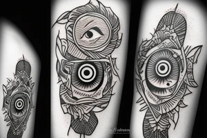 poker, jui jitsu, eye, family, flower tattoo idea