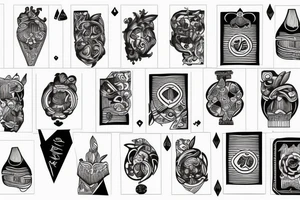 deck 5 of cups tattoo idea