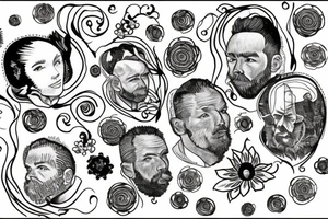Staying to the path tattoo idea
