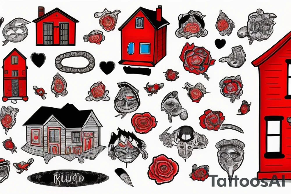Red House, blues tattoo idea