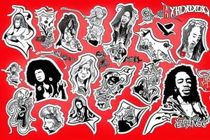 Red House by Jimi Hendrix tattoo idea