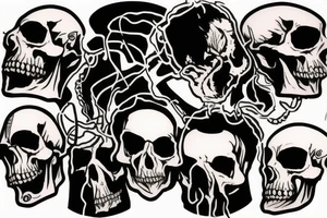 Stevie Ray Vaughn Skull tattoo idea