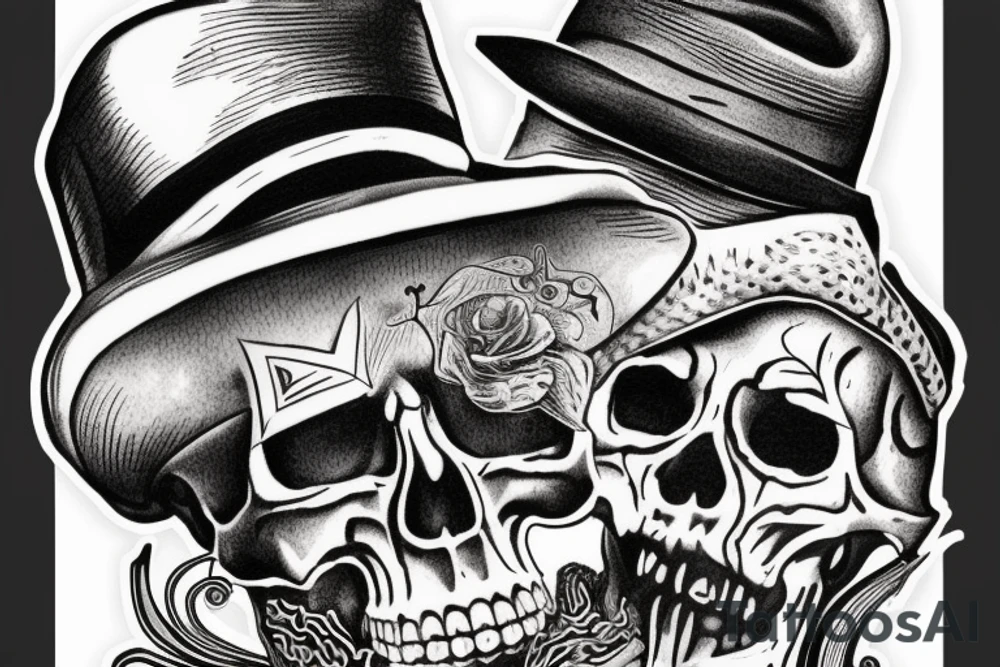 Stevie Ray Vaughn, Skull, Guitar tattoo idea