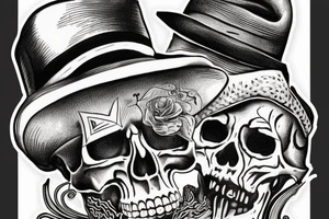 Stevie Ray Vaughn, Skull, Guitar tattoo idea