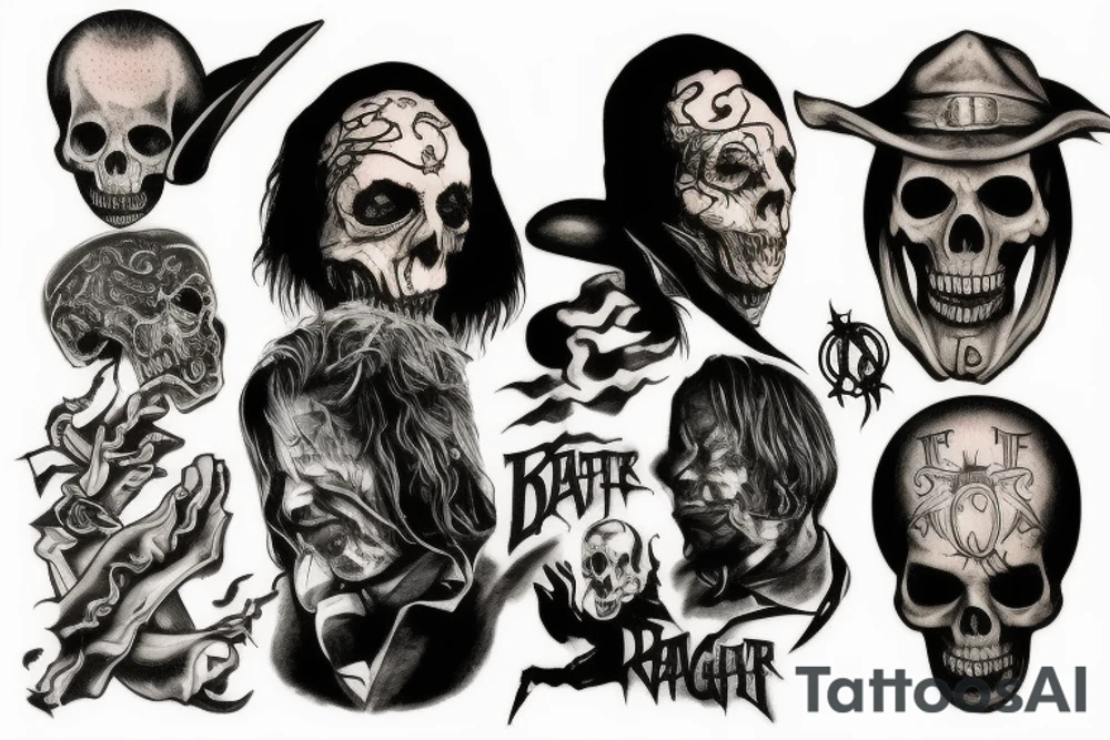 Stevie Ray Vaughn, Death Eater tattoo idea