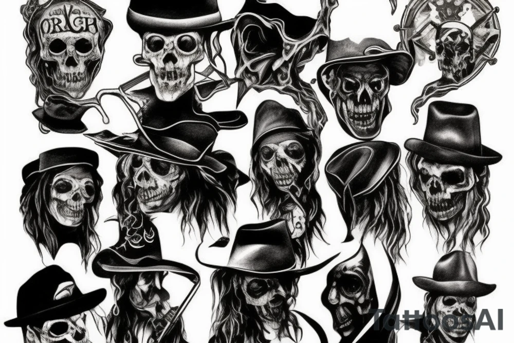 Stevie Ray Vaughn, Death Eater tattoo idea