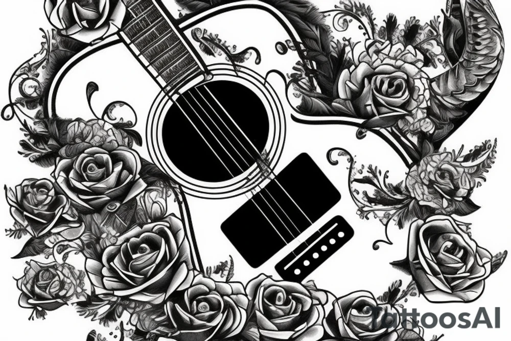 Lenny, Guitar tattoo idea