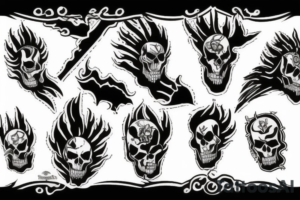 ghost riders in the sky tattoo idea