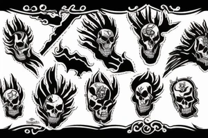 ghost riders in the sky tattoo idea