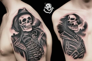 3 dead cowboy ghost riders in the sky tattoo idea
