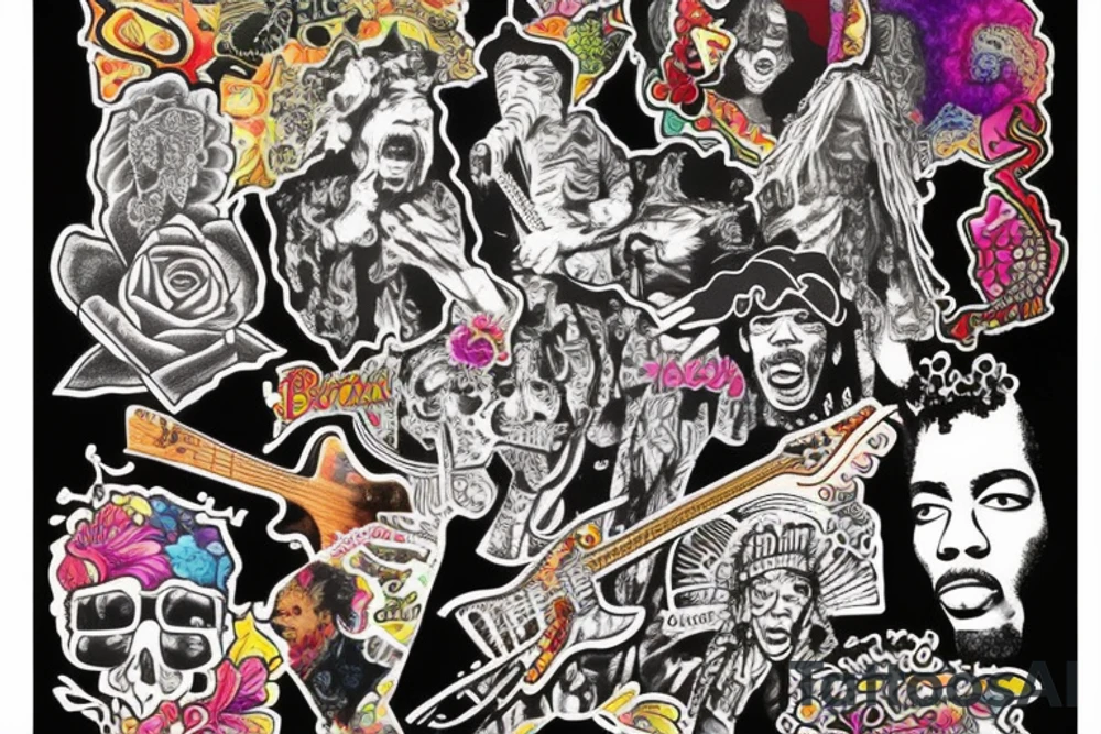 Jimi Hendrix tattoo idea