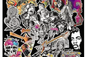 Jimi Hendrix tattoo idea