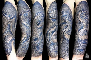 Playing the blues tattoo idea
