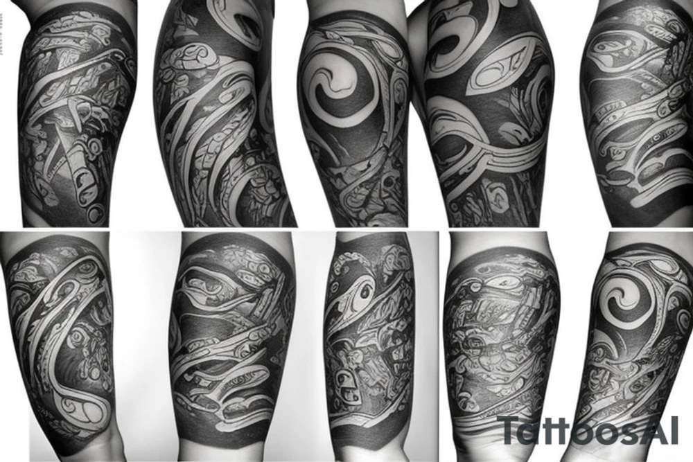 Playing the blues tattoo idea