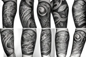 Playing the blues tattoo idea
