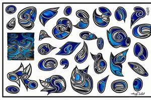 Playing the blues tattoo idea