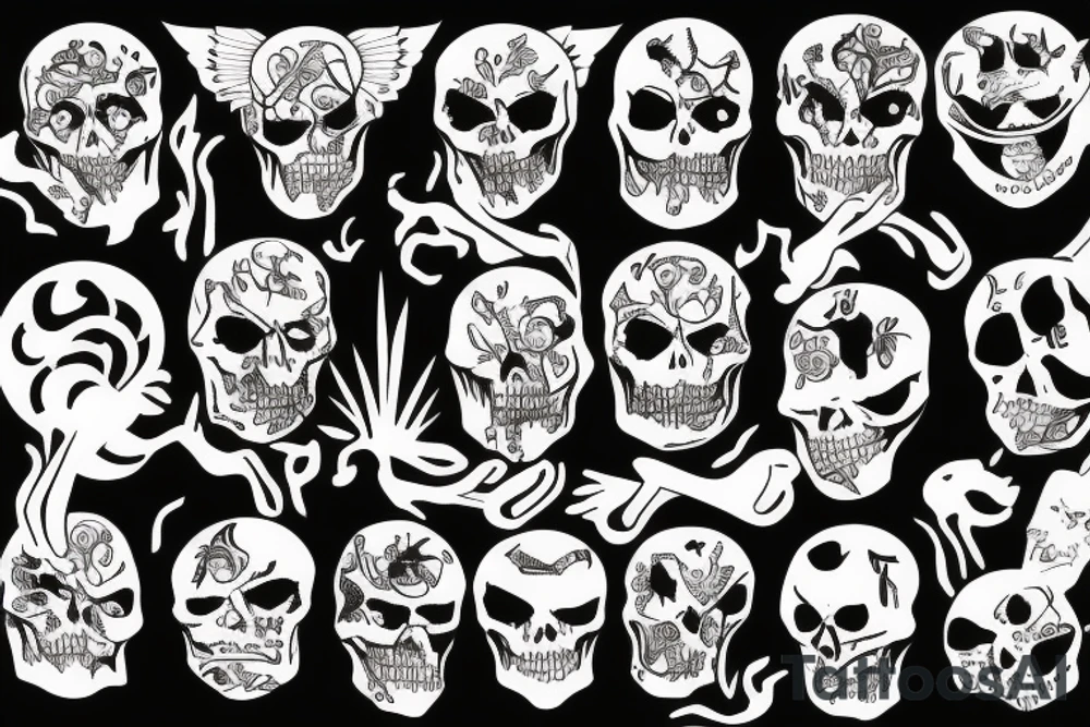 Everybody dies in there nightmares tattoo idea