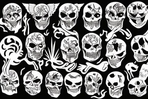 Everybody dies in there nightmares tattoo idea