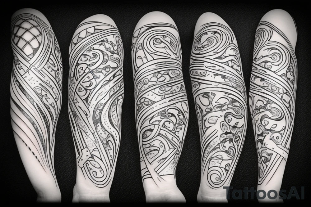 Playing metal tattoo idea