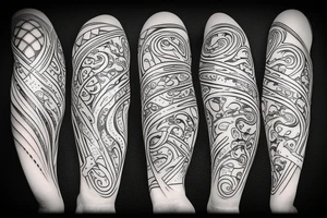 Playing metal tattoo idea