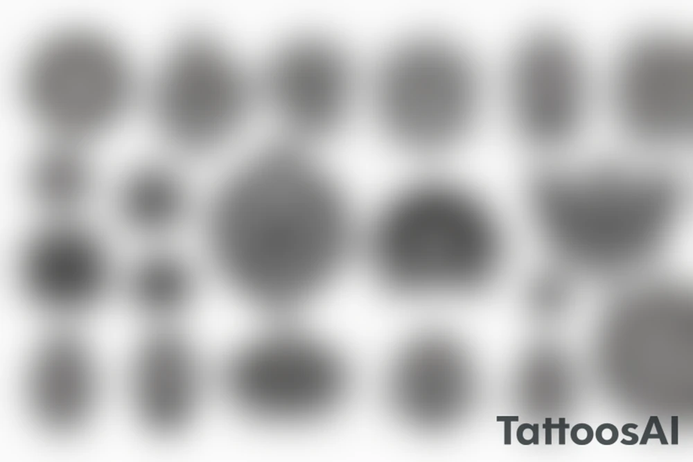 Inverse Lotus tattoo idea