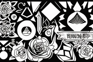 The meaning of life tattoo idea
