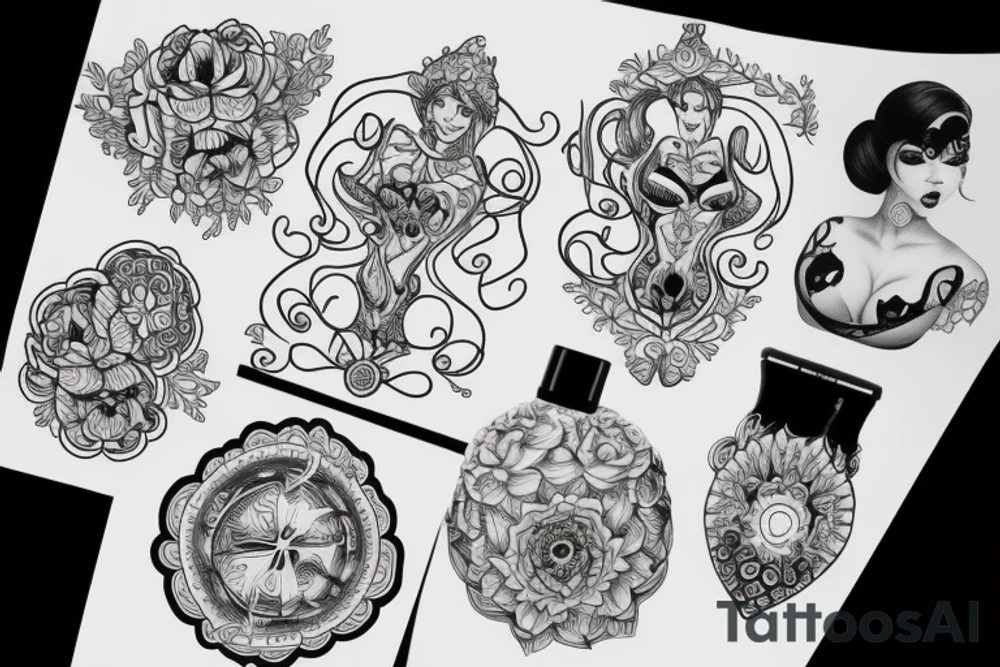 a boob tattoo idea