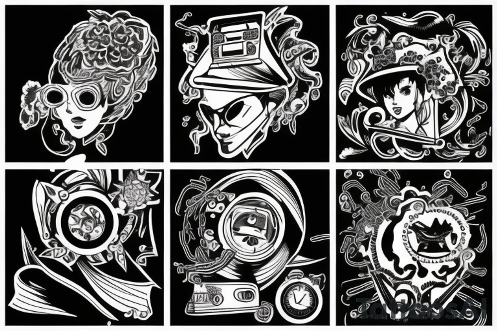 computer tattoo idea