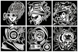 computer tattoo idea