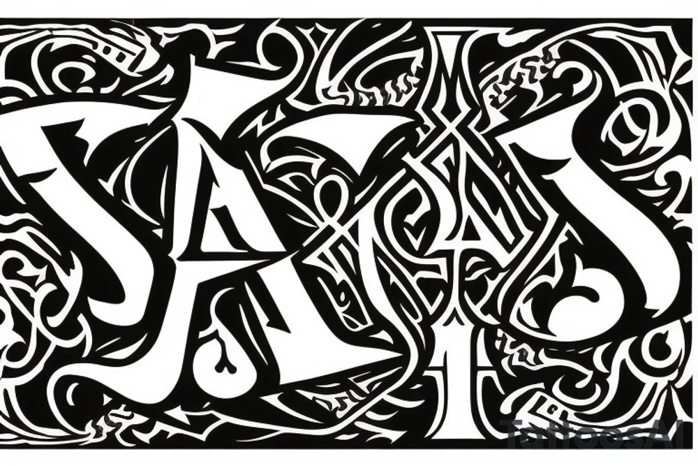 Letter D # and ace of spades tattoo idea