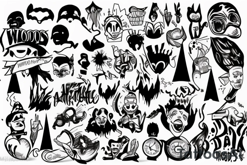 Woods tattoo idea