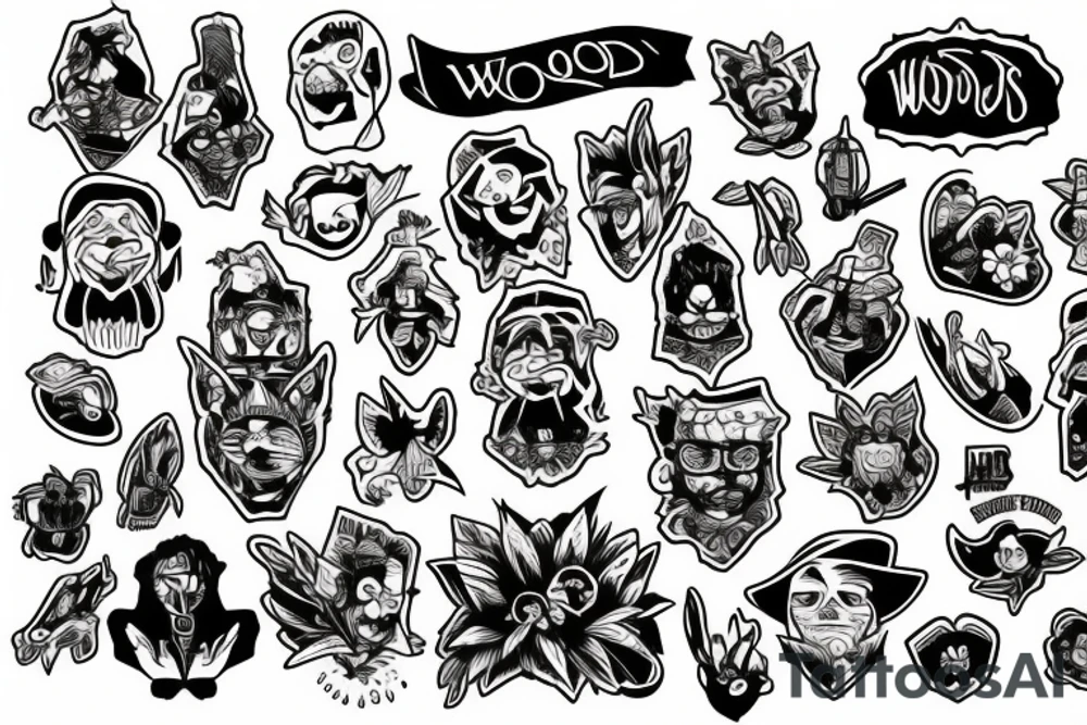 Woods tattoo idea