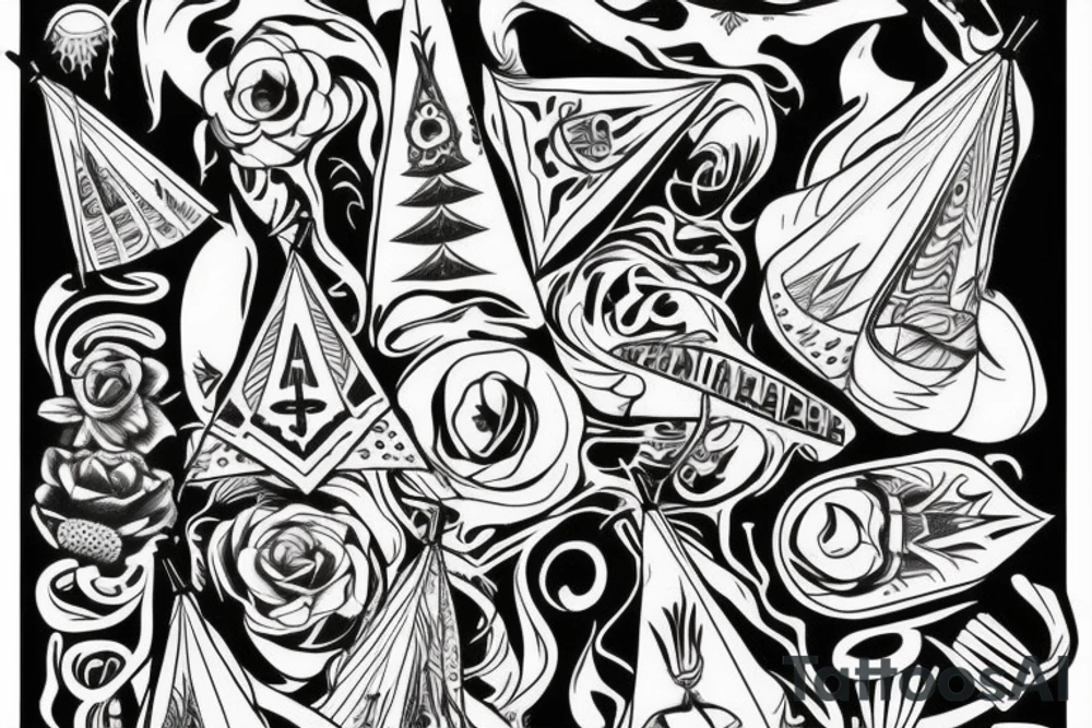 Teepee tattoo idea