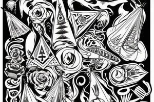 Teepee tattoo idea