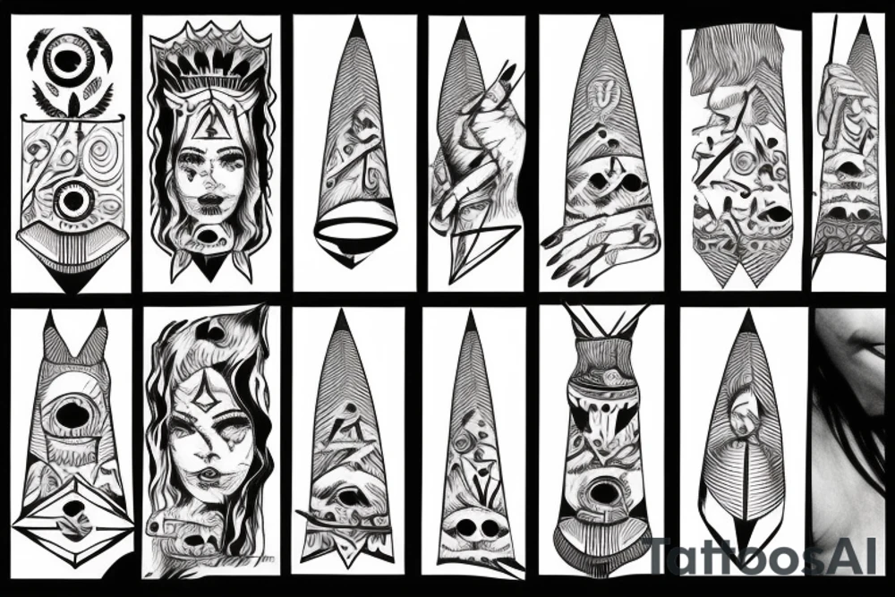 Teepee tattoo idea