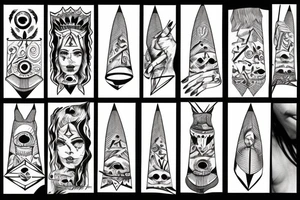 Teepee tattoo idea