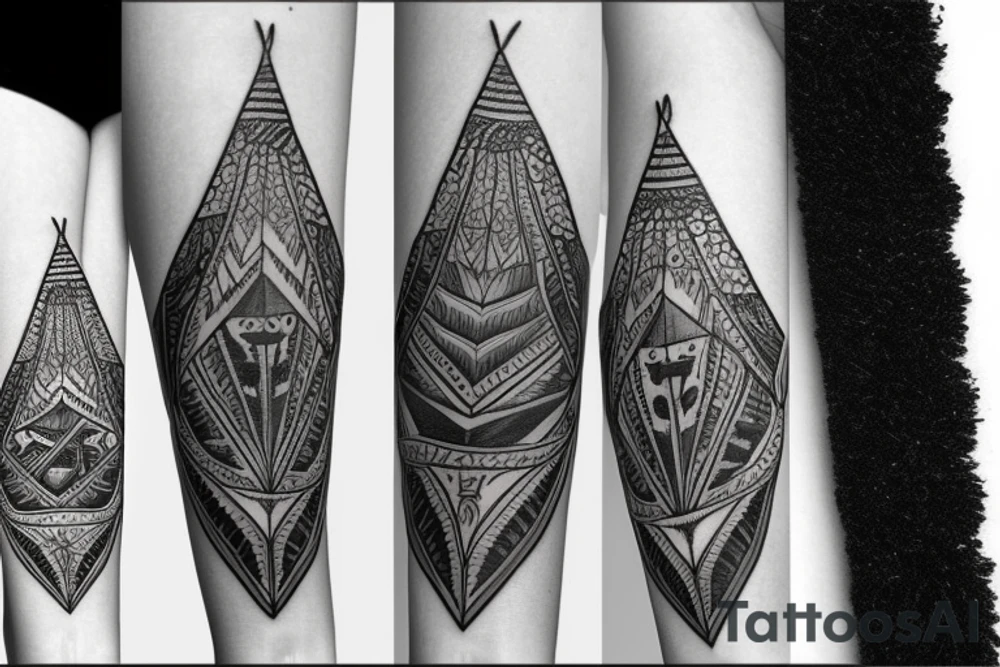 Teepee tattoo idea