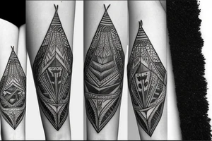 Teepee tattoo idea