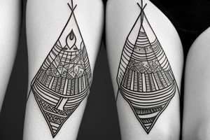 Teepee tattoo idea