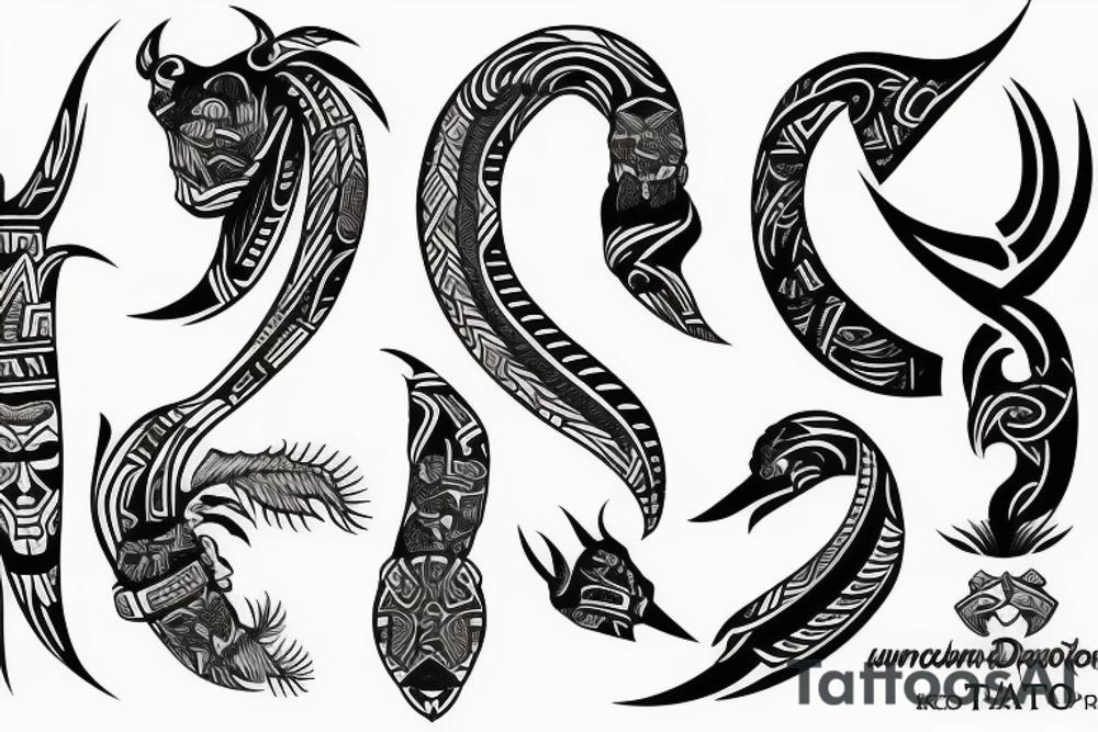Māori tattoo idea