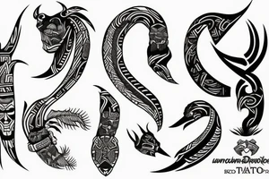 Māori tattoo idea